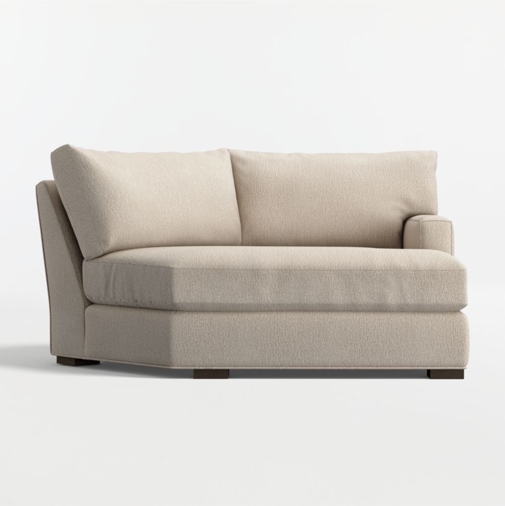 Axis Classic Right-Arm Angled Chaise Lounge Sectional Piece