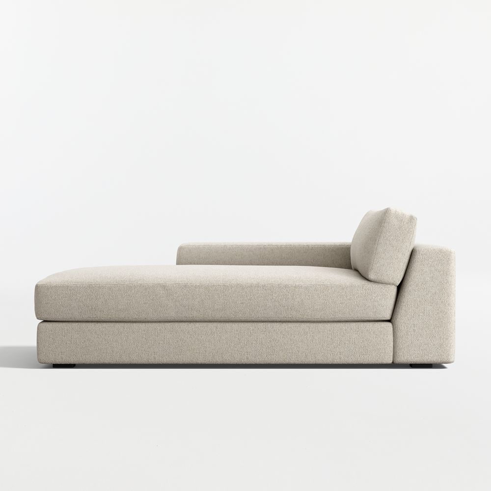 Oceanside Deep Low Left-Arm Chaise Lounge Sectional Piece
