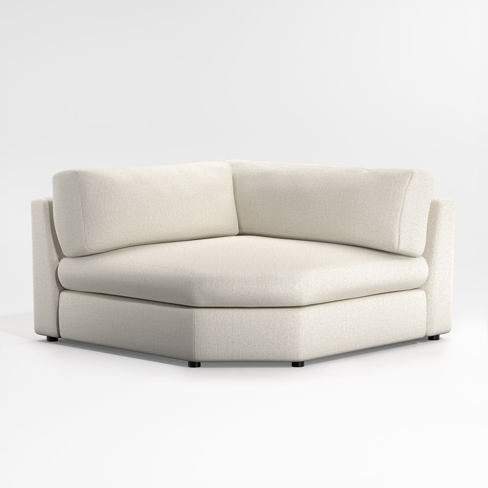 Aris Deep Wedge Chair Sectional Piece