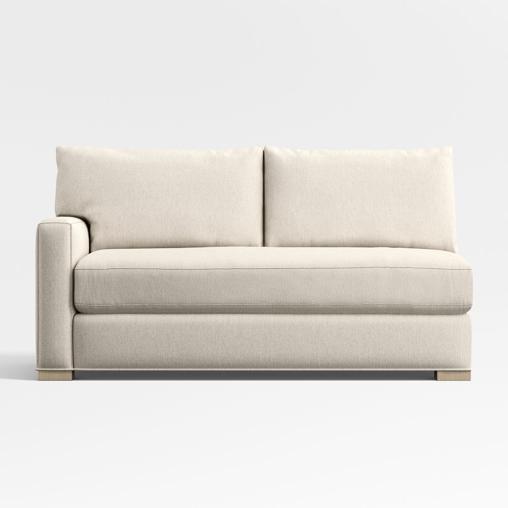 Axis Classic Bench Left-Arm Apartment Sofa Sectional Piece