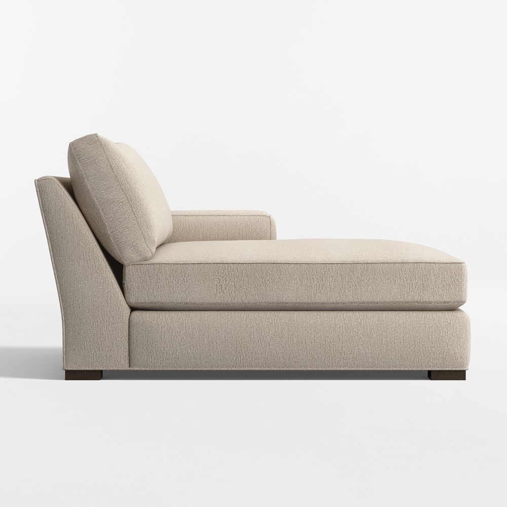 Axis Classic Right-Arm Extra Wide Chaise Lounge Sectional Piece