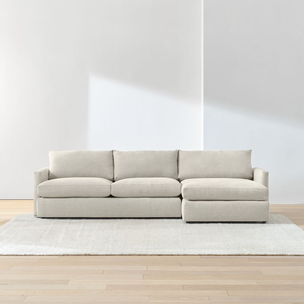 Lounge Deep 2-Piece Sectional Sofa with Chaise Lounge- Image 3