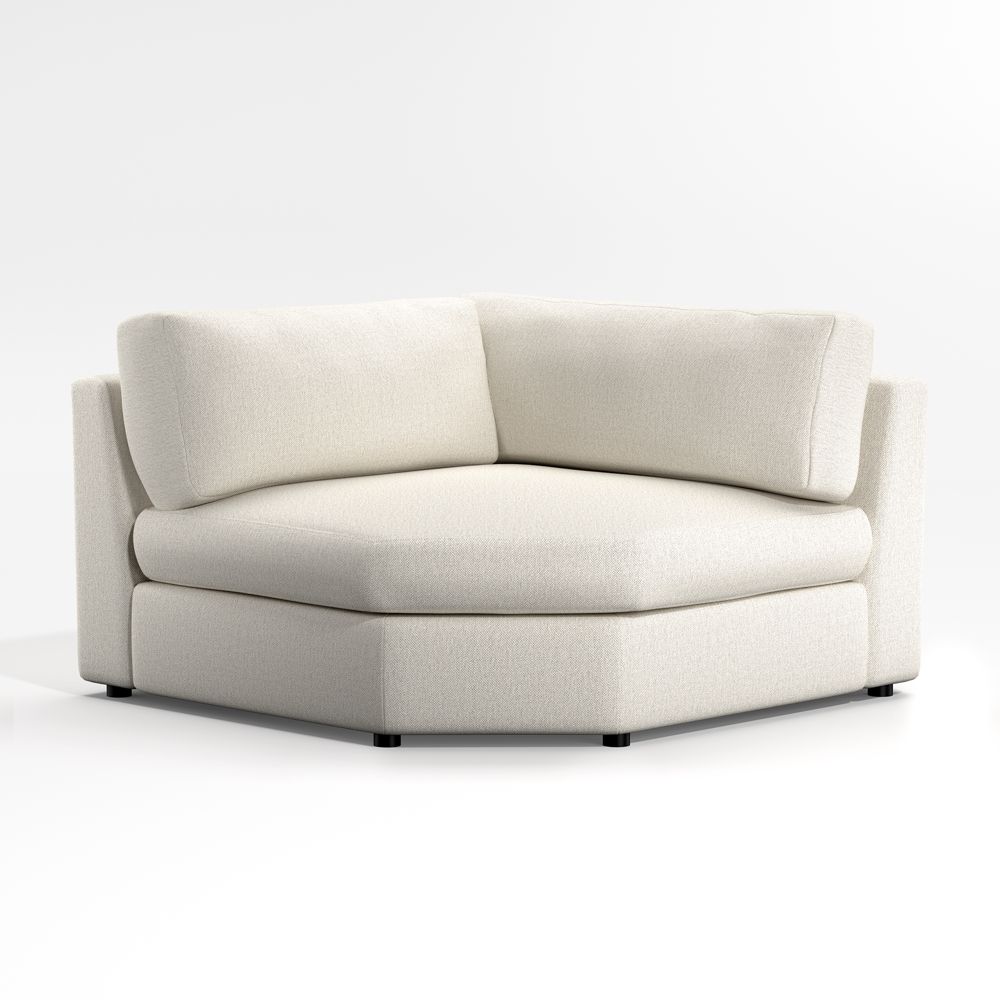 Aris Wedge Chair Sectional Piece