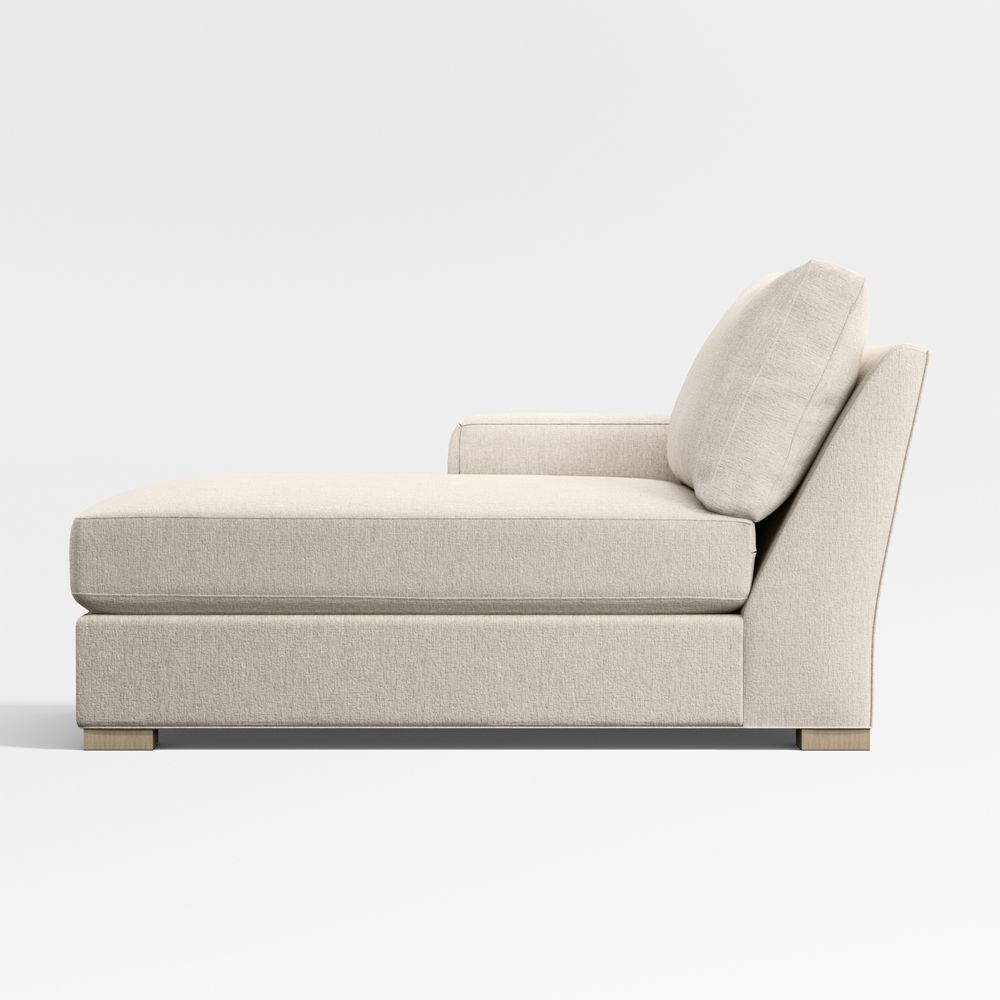 Axis Classic Left-Arm Chaise Lounge Sectional Piece