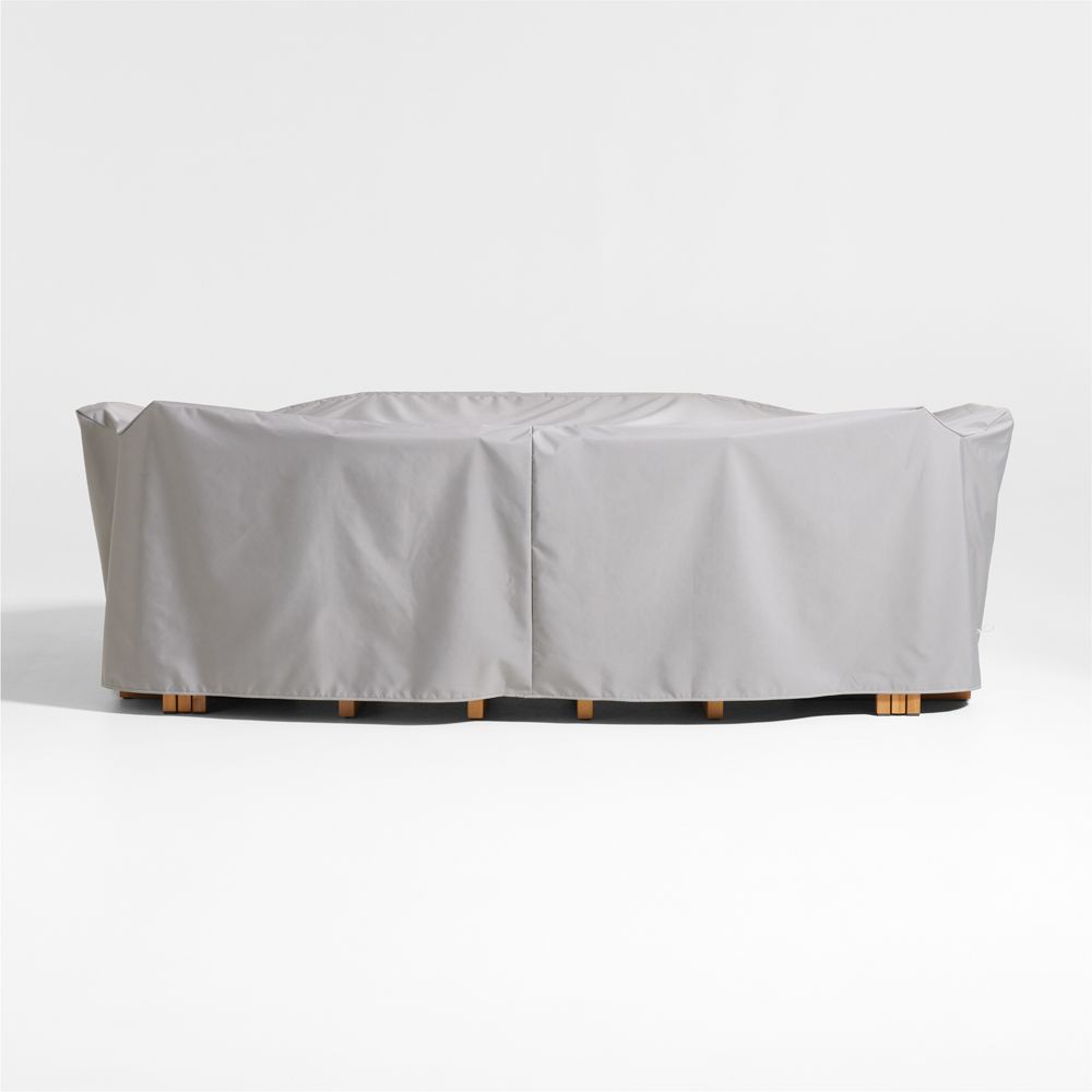 KoverRoosMAX Batten Outdoor Extendable Dining Table Set Cover