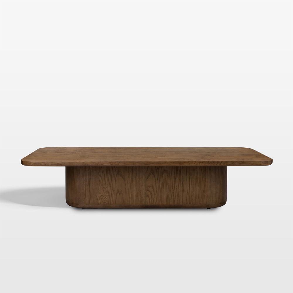 Wilfred Burl Wood 63" Rectangular Coffee Table
