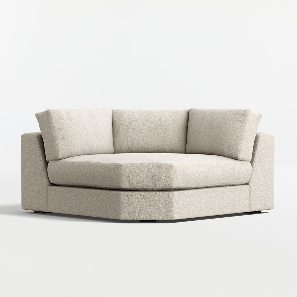Oceanside Deep Low Wedge Chair Sectional Piece