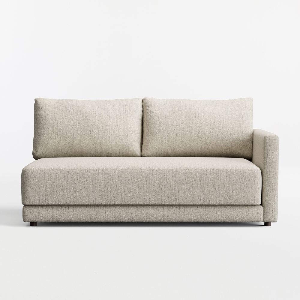 Gather Right-Arm Apartment Bench Sofa Sectional Piece