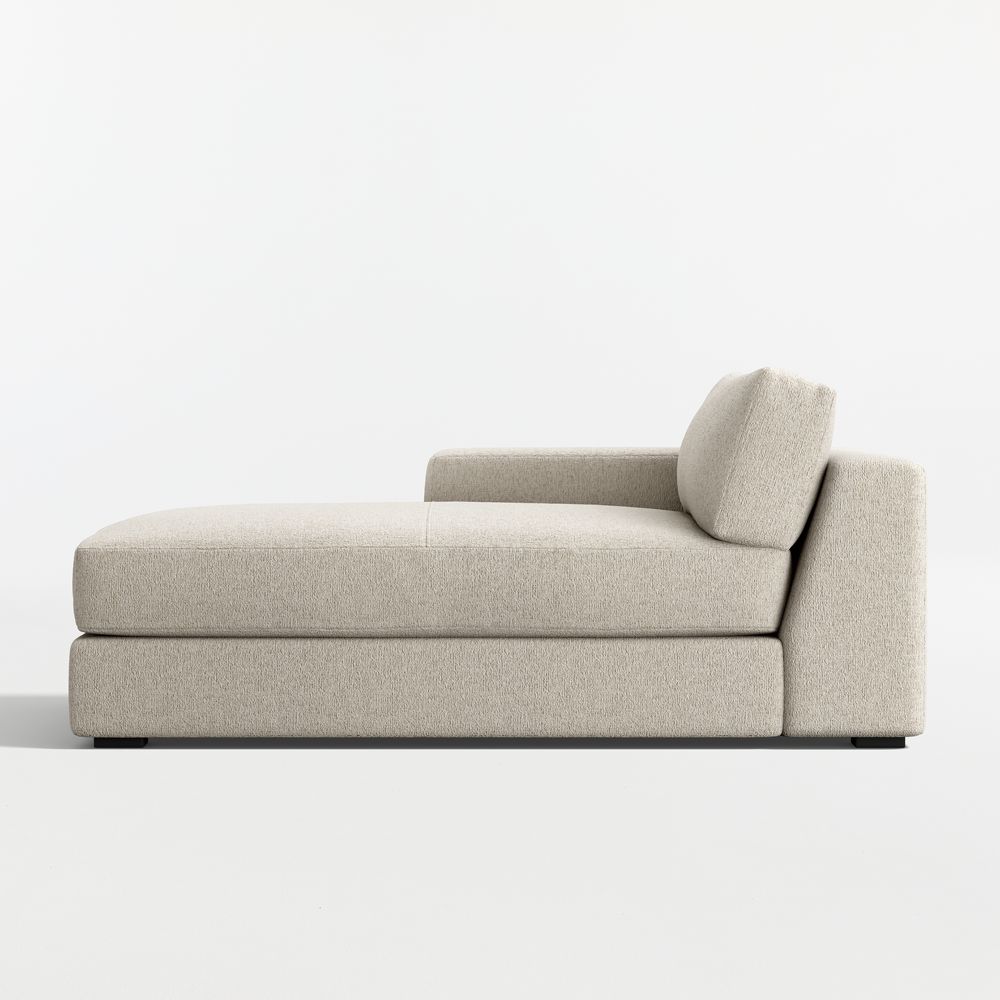 Oceanside Low Left-Arm Chaise Lounge Sectional Piece