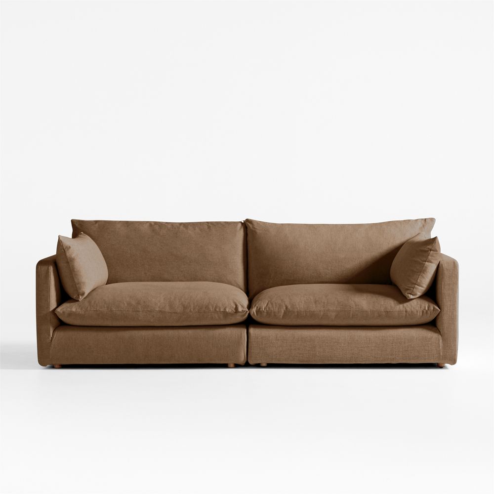 Unwind Slipcovered Sofa (92"-148")