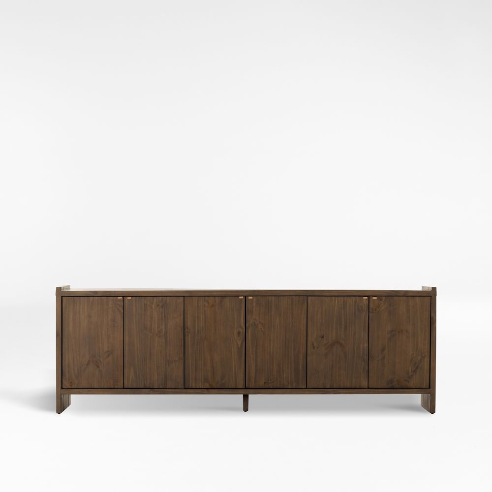 Oscar 78" Wood Storage Media Console