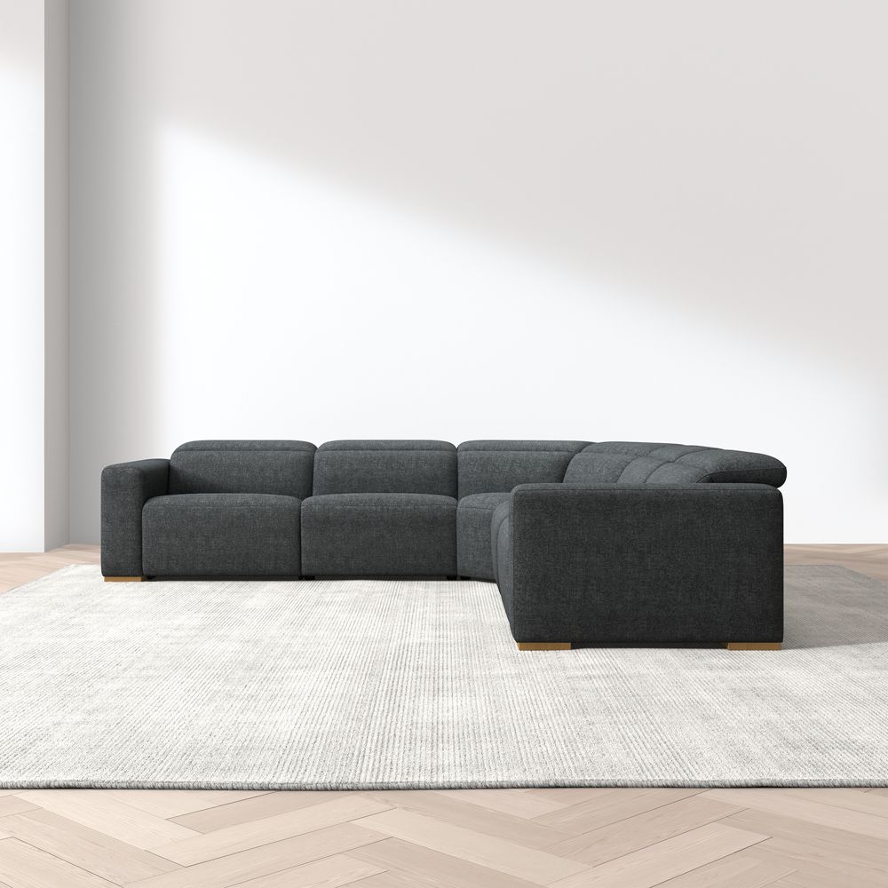 Drift 5-Piece L-Shaped Power Triple-Reclining Sectional Sofa