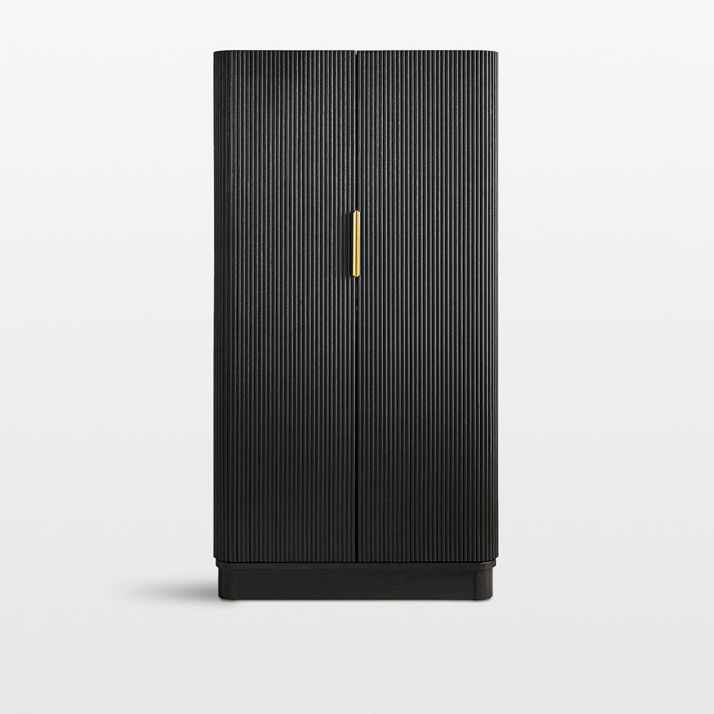 Aria 38" Black Bar Cabinet