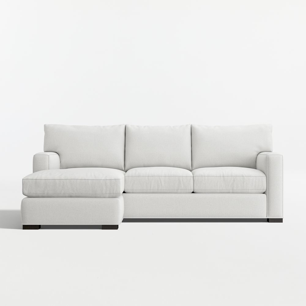 Axis 88" Reversible Storage Chaise Lounge Queen Sleeper Sectional Sofa