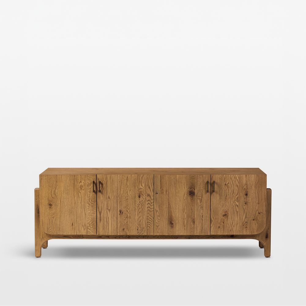 Maddox 78" Worn Oak Media Console