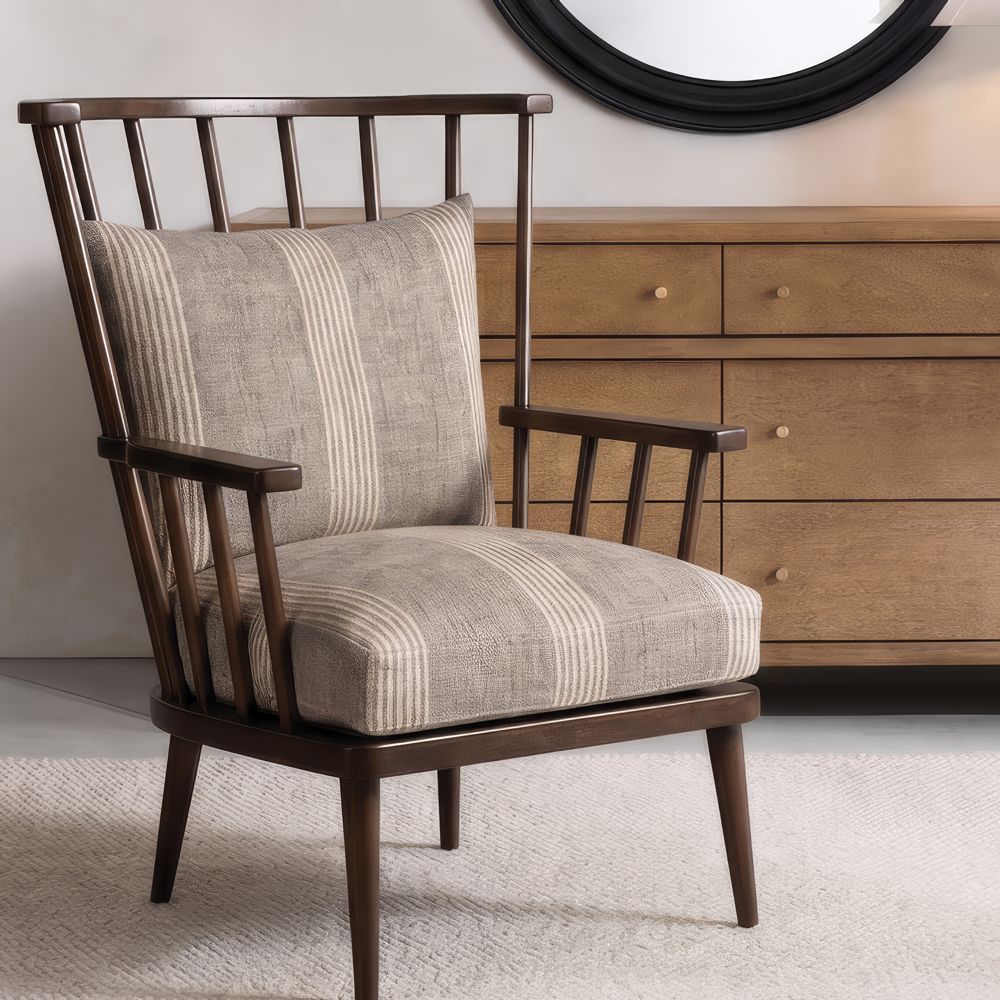 Dunleigh Wood Accent Chair