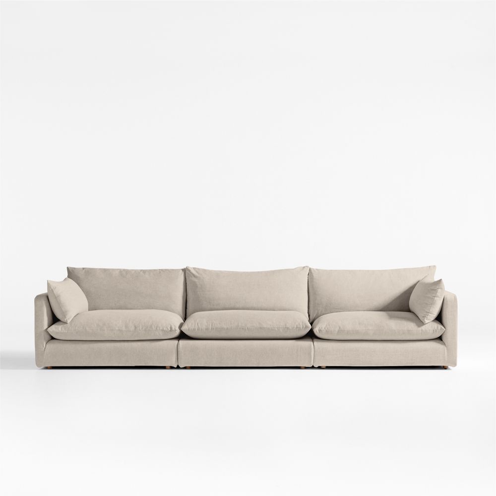 Unwind Slipcovered Sofa (92"-148")