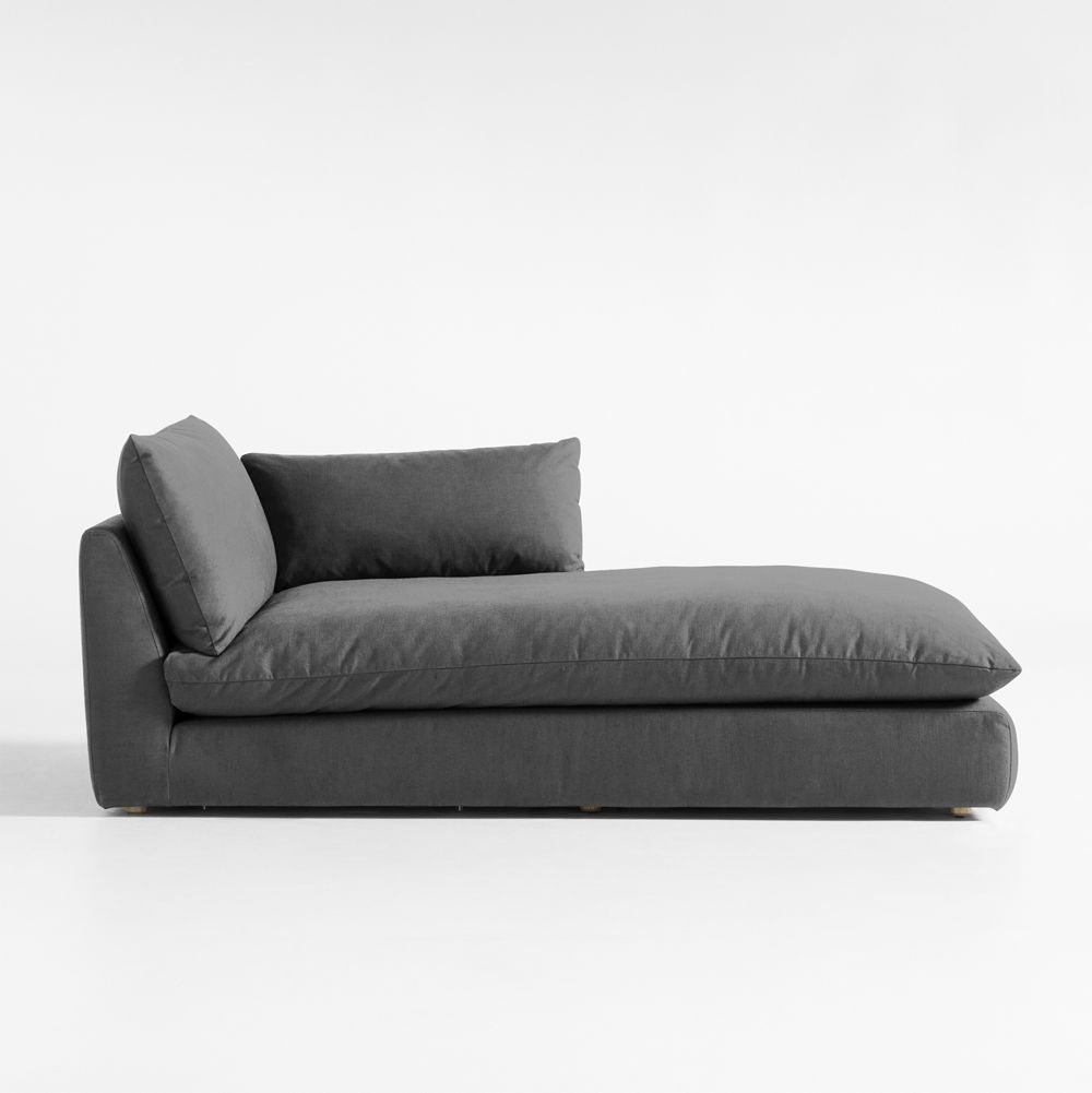 Unwind Right-Arm Chaise Lounge Slipcovered Sectional Piece