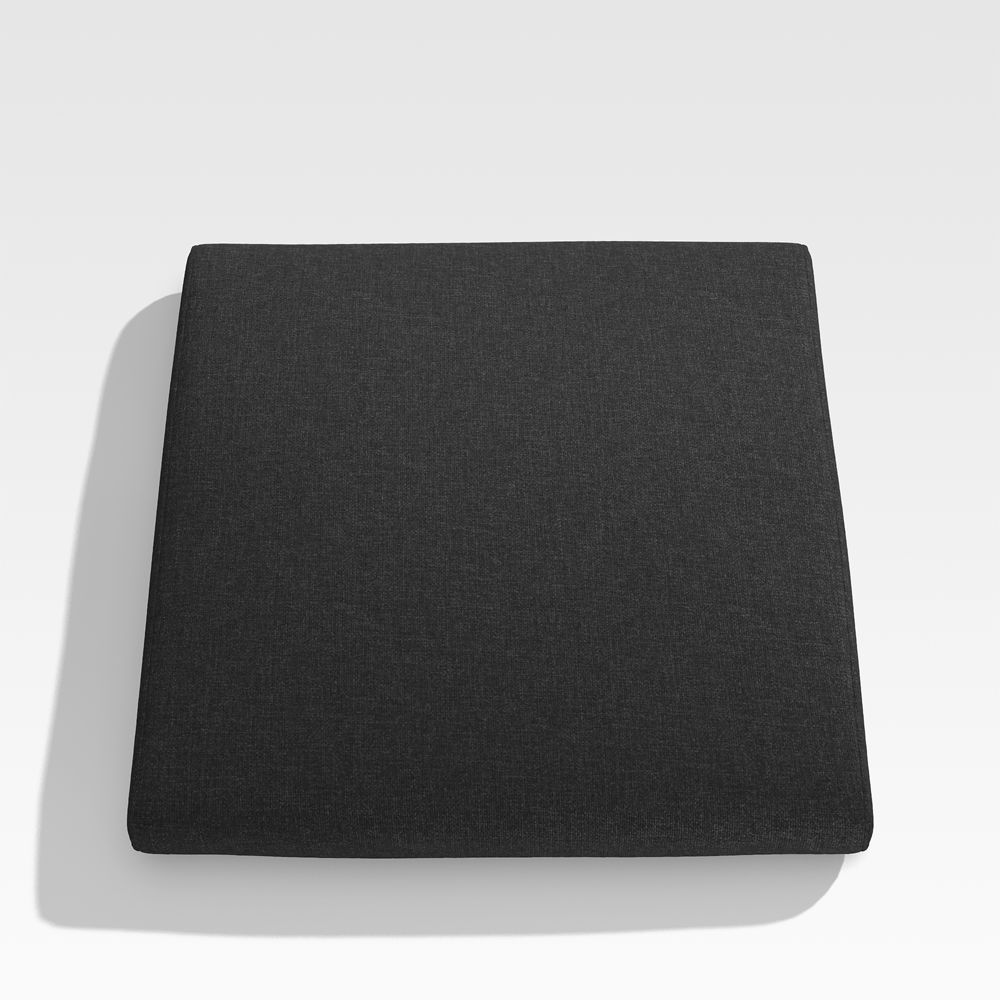 Replacement Batten Canvas Black Sunbrella Outdoor Side Chair Cushion