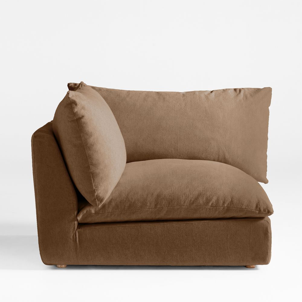 Unwind Corner Chair Slipcovered Sectional Piece