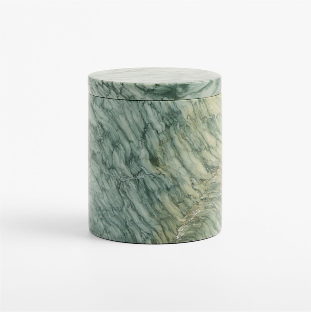 Verde Green Marble Bath Accessories