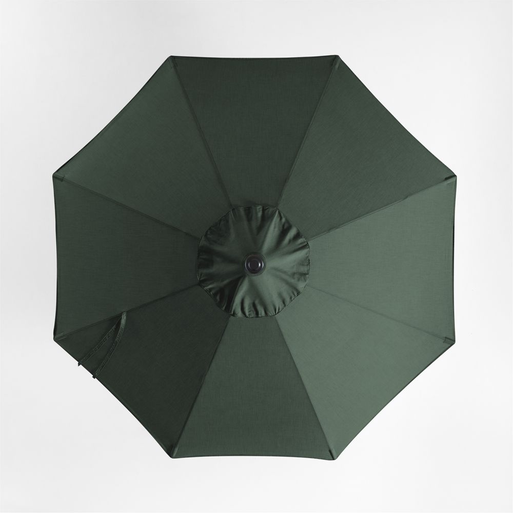 10' Round Sunbrella Cast Ivy Green Outdoor Patio Umbrella Cover