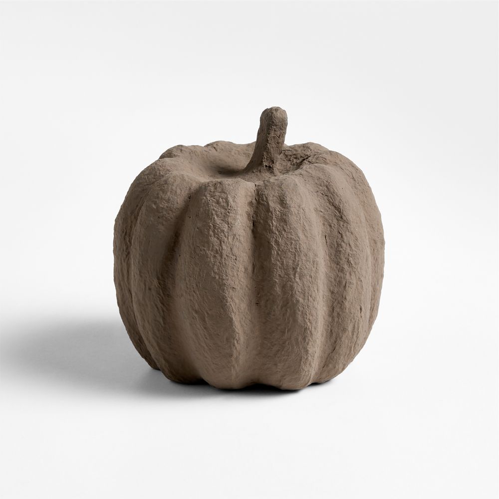Monroe Paper Mache Pumpkins