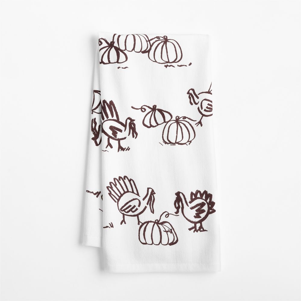 Turkey Organic Cotton Absorbent Terry Dish Towel