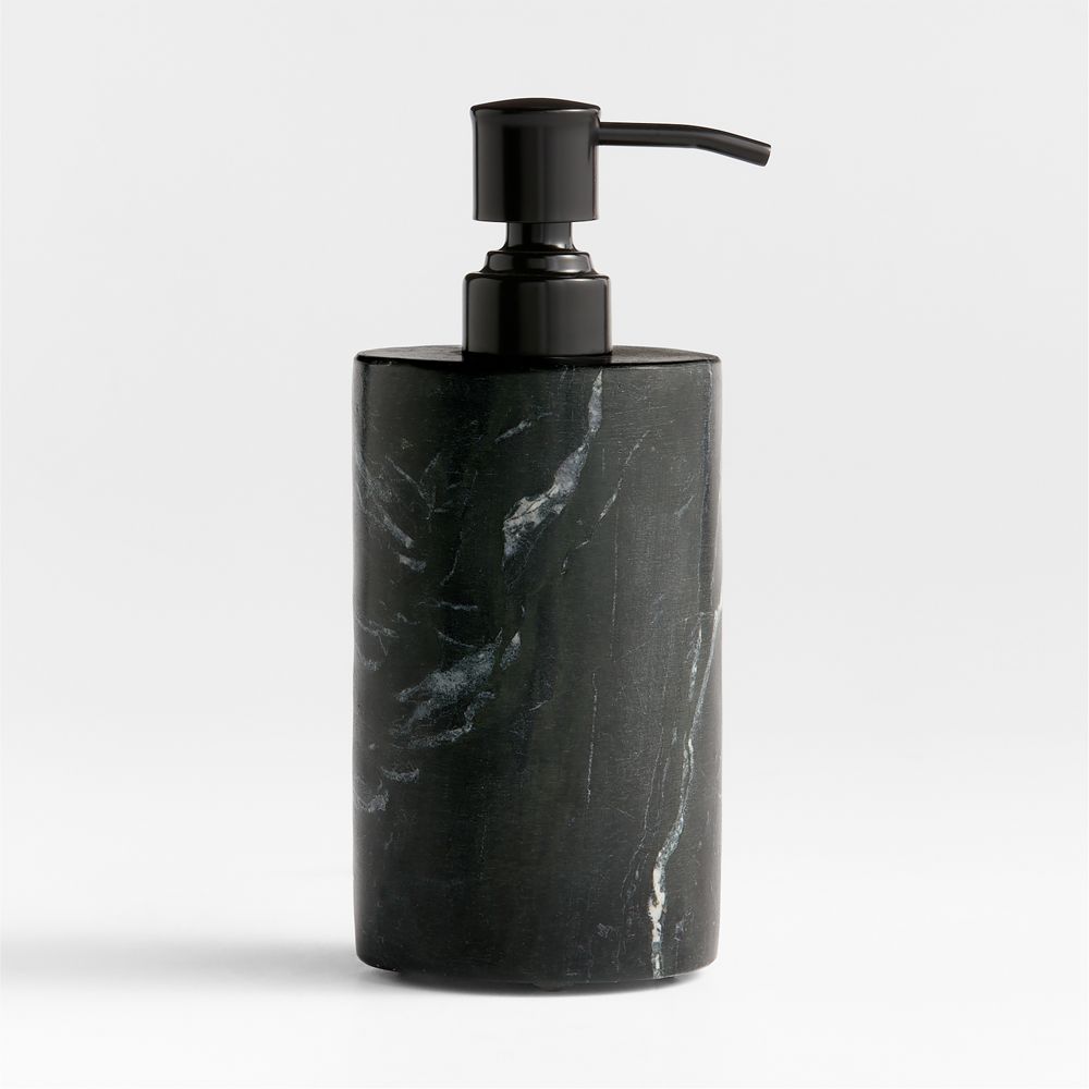 Bleecker Black Marble Bathroom Accessories
