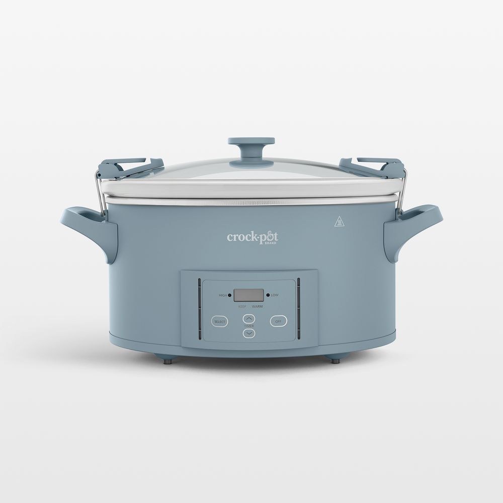 Crock-Pot Design Series 7-Qt. Cook & Carry Slow Cooker in Morning Haze