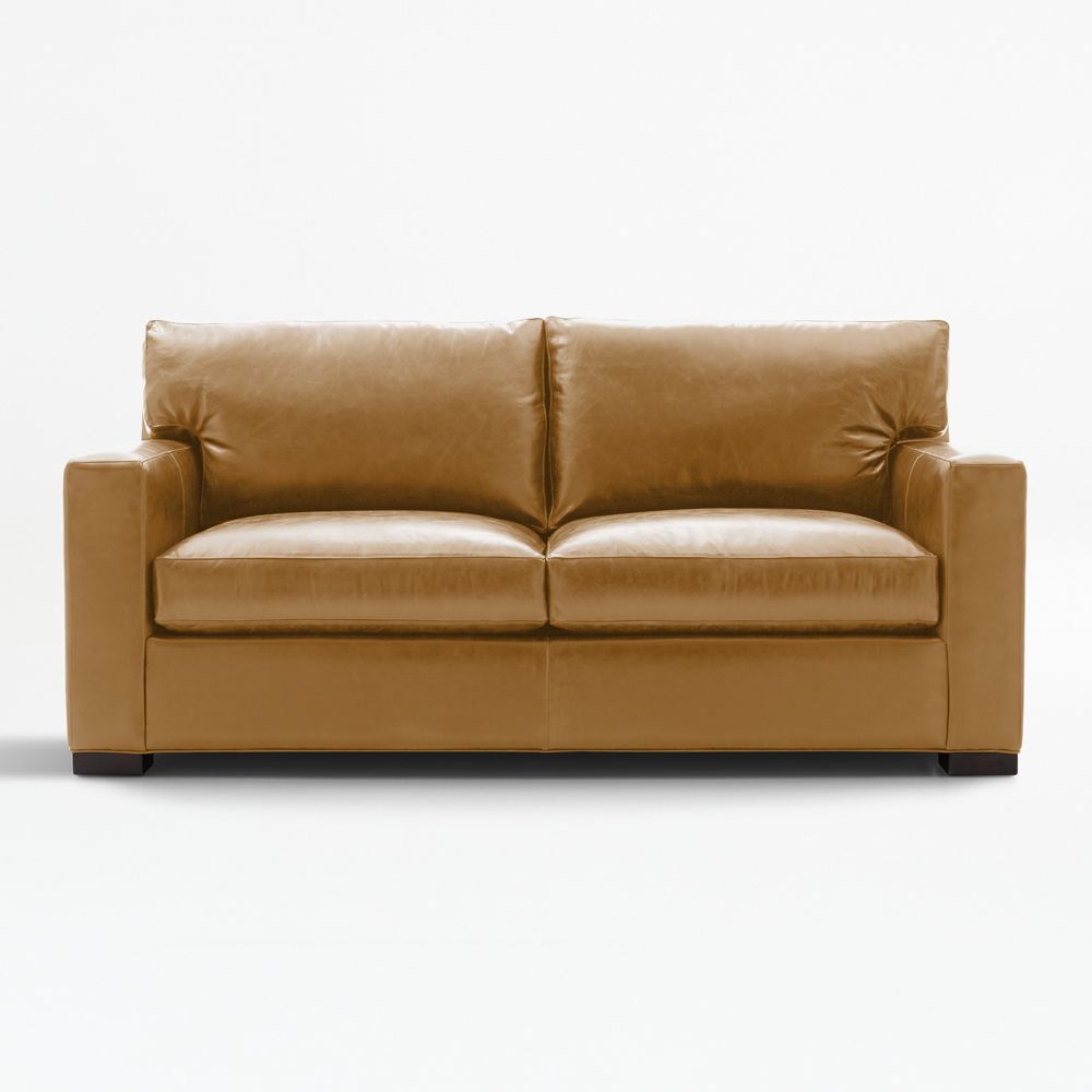 Axis Leather Sleeper Sofa (58"-88")