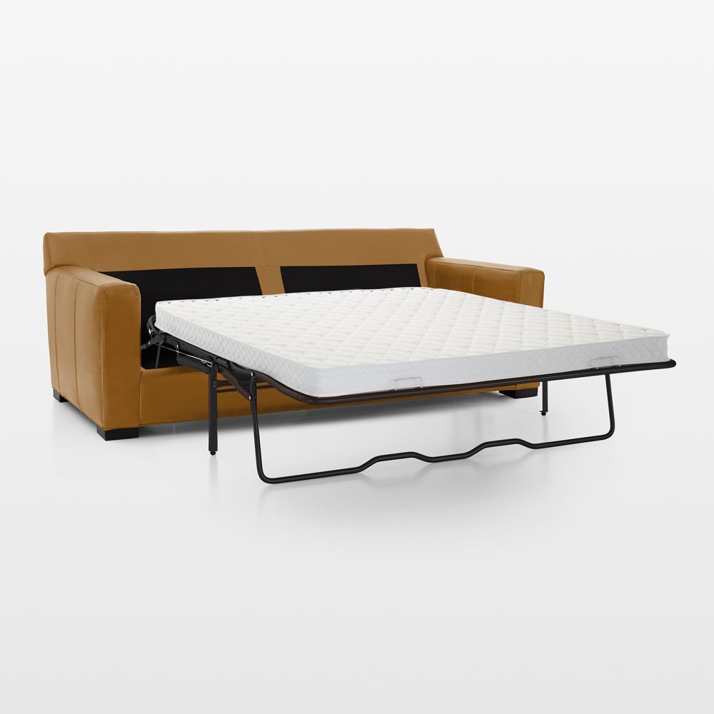 Axis Leather Sleeper Sofa (58"-88")- Image 2