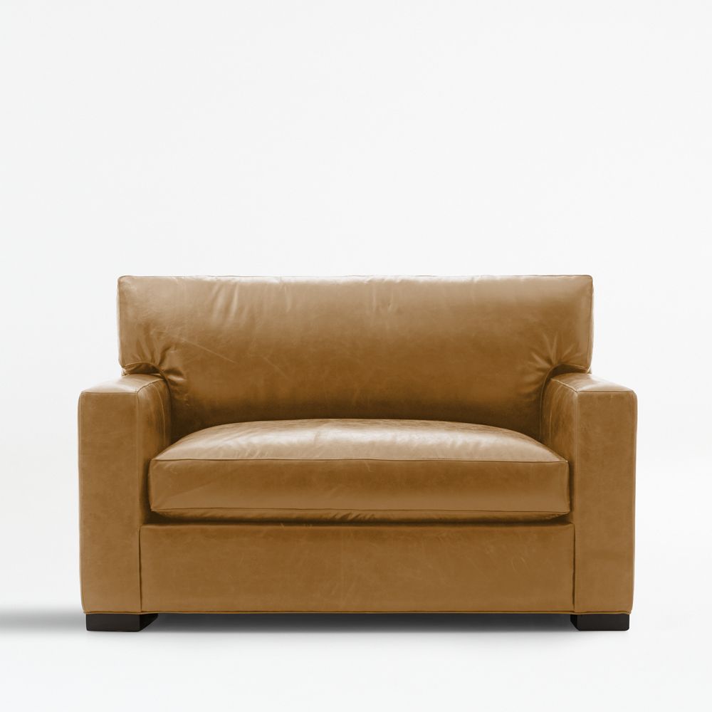 Axis Leather Sleeper Sofa (58"-88")- Image 5