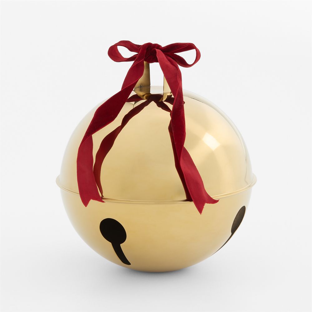 Decorative Gold Holiday Bells