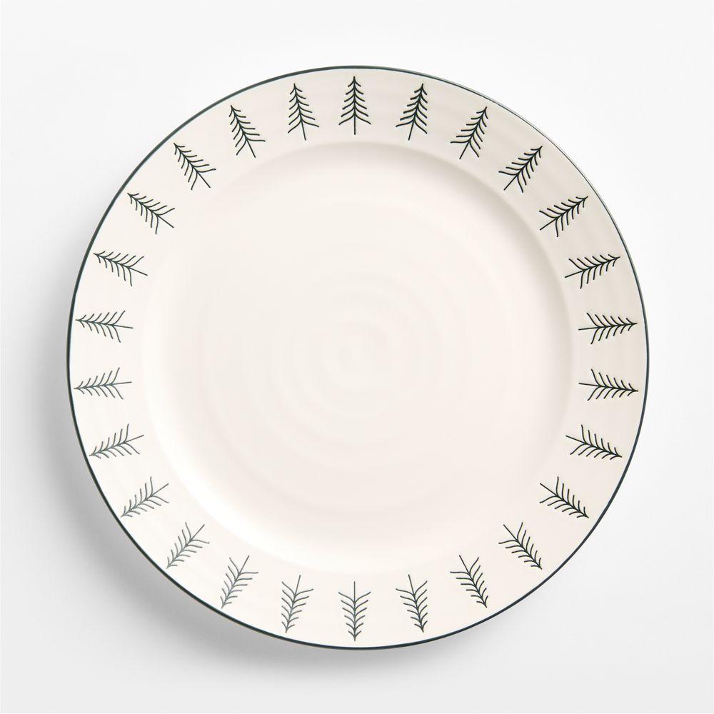 Nordic Trees Stoneware Dinner Plate