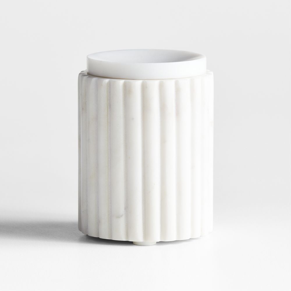 Carmen White Marble Bath Accessories