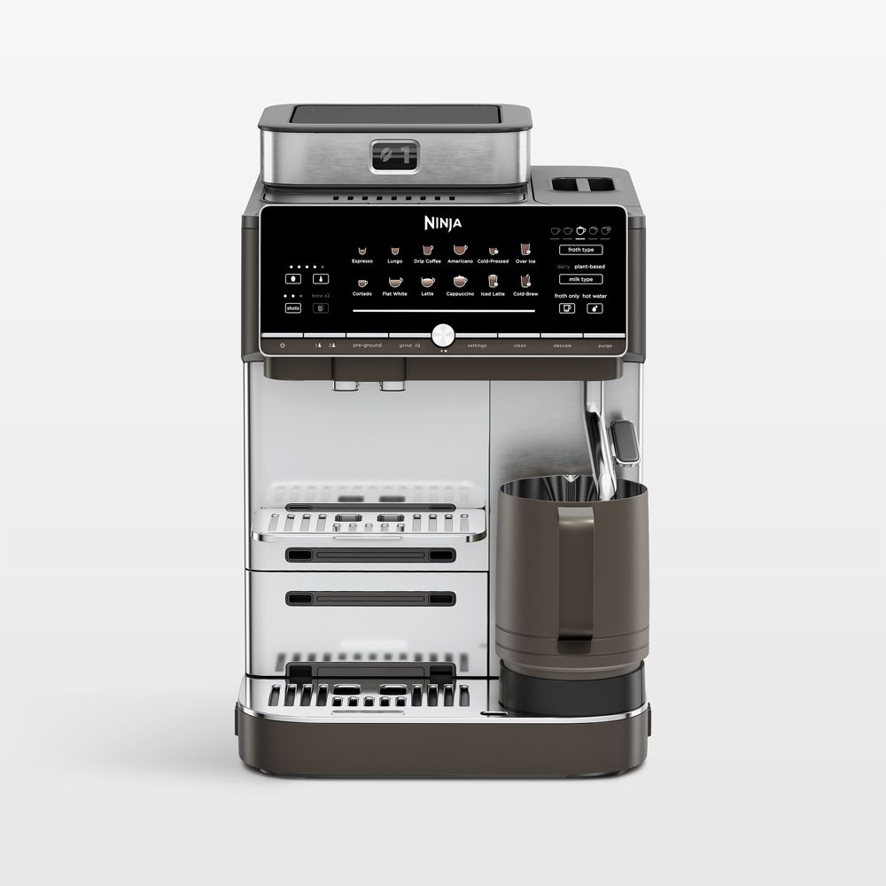 Ninja Auto Barista Pro Fully Automatic Espresso Machine in Midnight Mocha