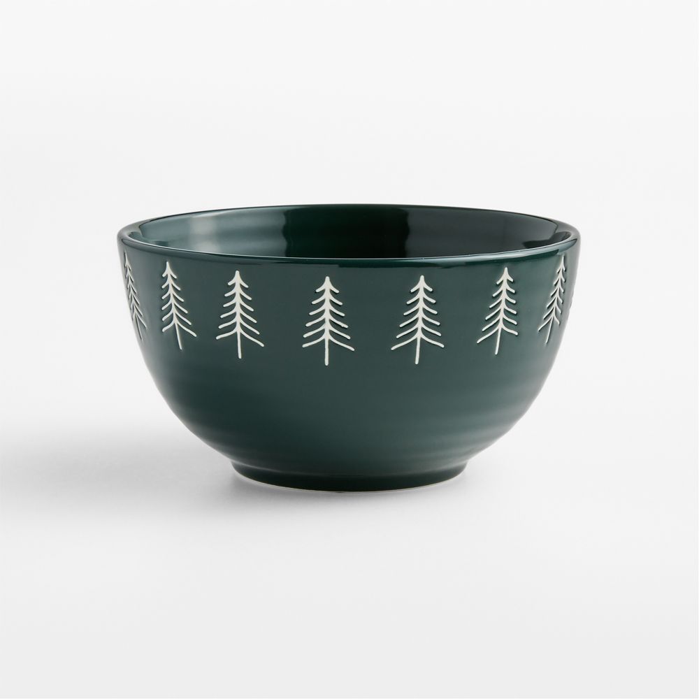 Nordic Trees Stoneware Cereal Bowl
