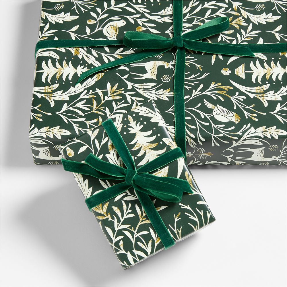 Nordic Forest Holiday Gift Wrap