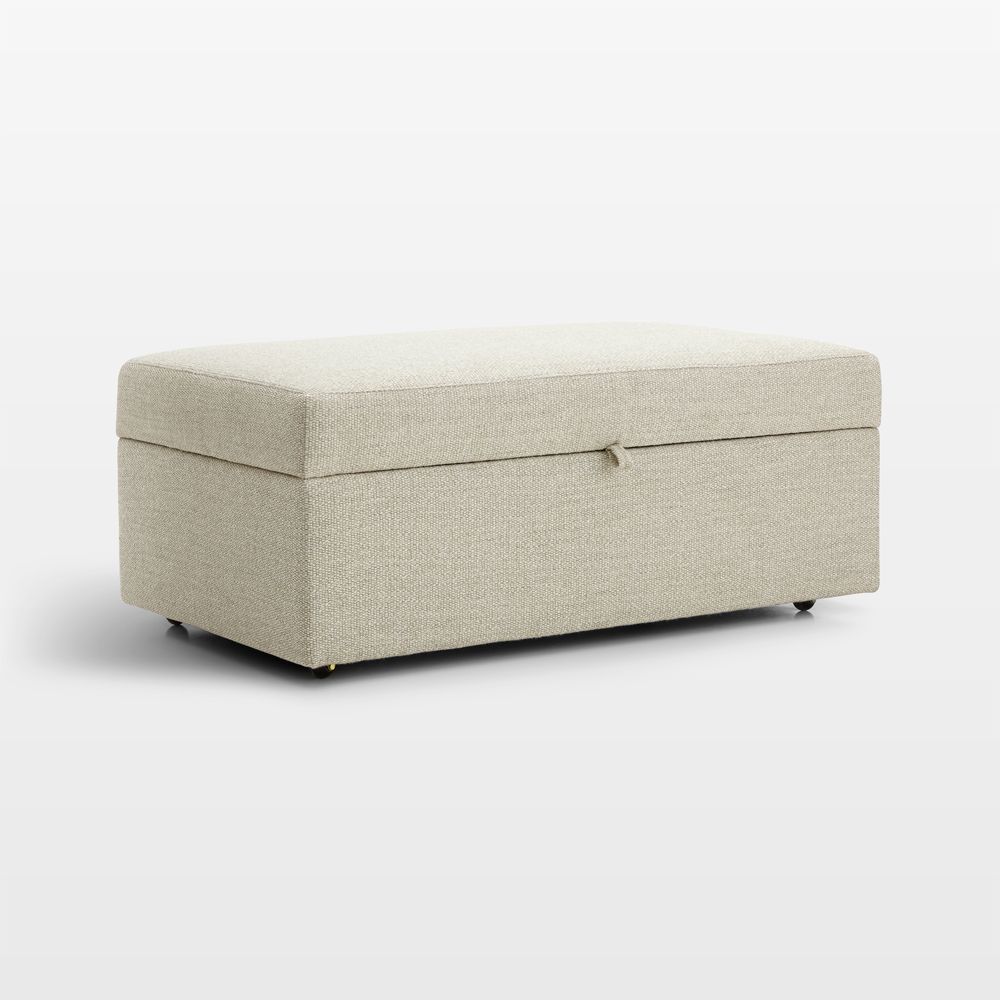 Lounge 43" Storage Ottoman with Tray