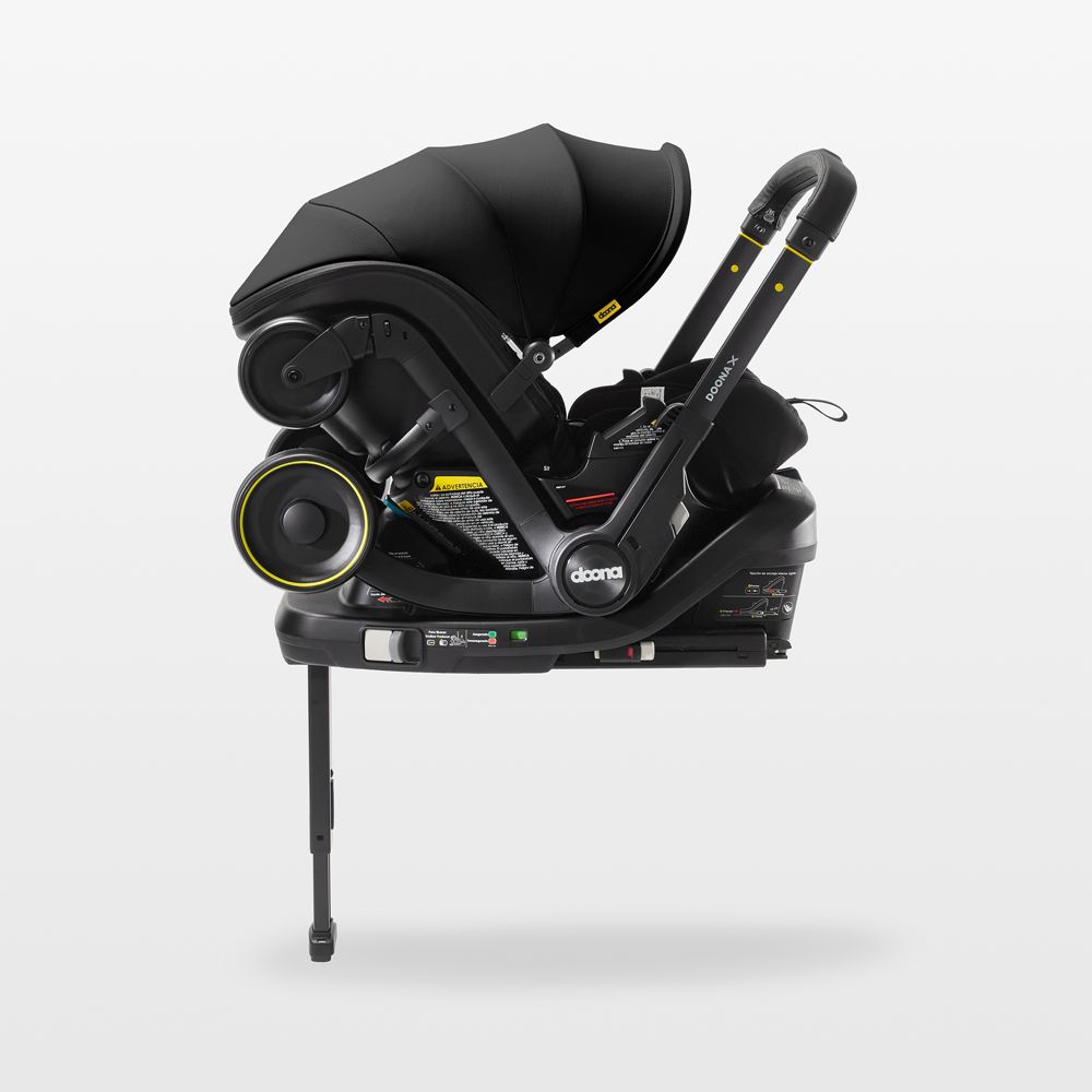 Doona X Nitro Black All in One Infant Car Seat & Stroller with Base