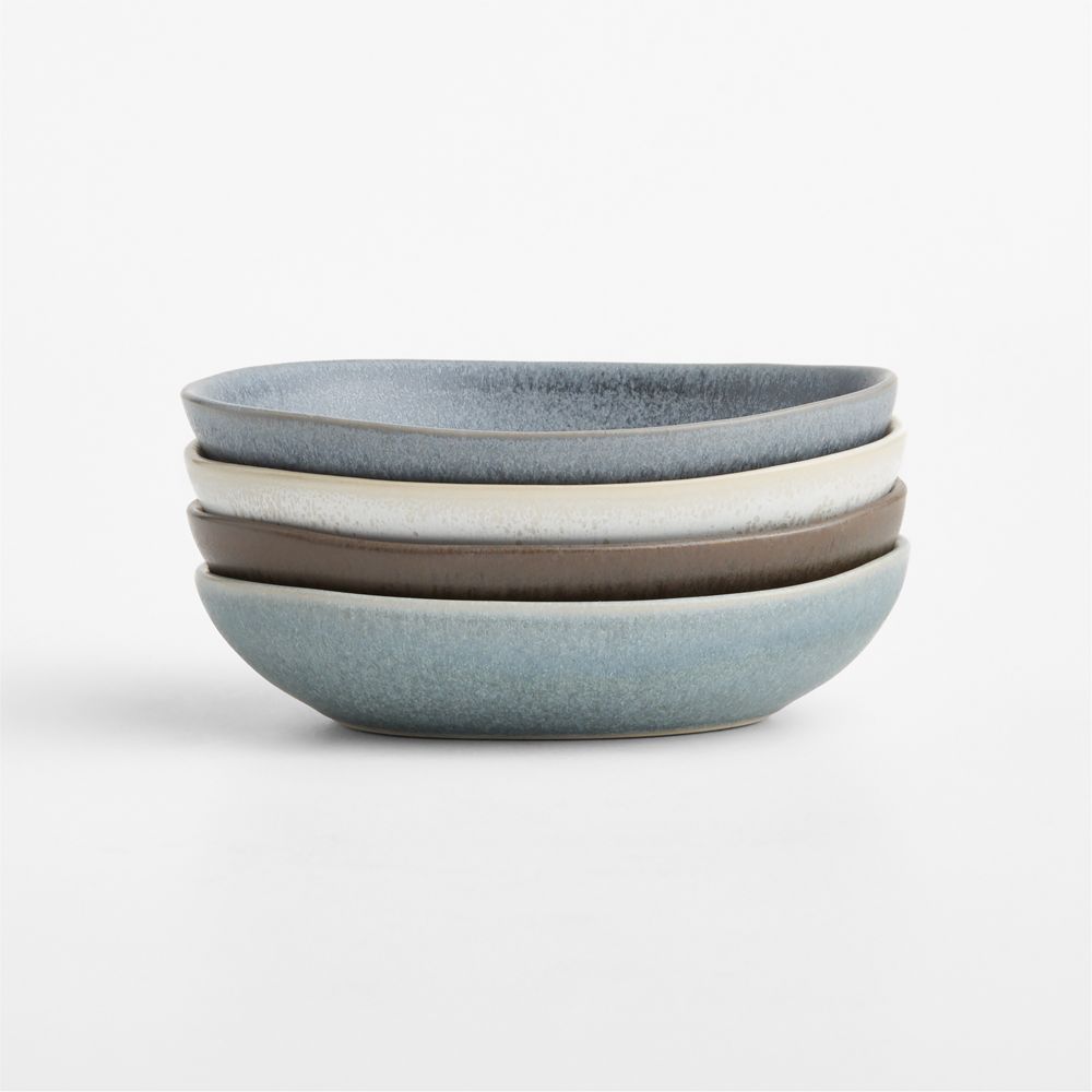 Grove Stoneware Dip Bowls, Set of 4