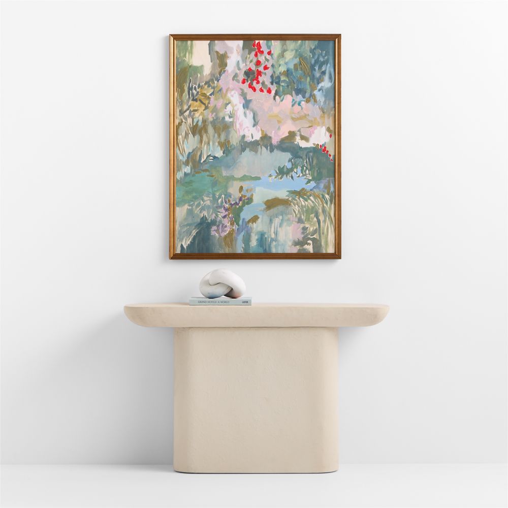 "La Bain" by Carolyn Misterek 32" x 42" Framed Wall Art Print