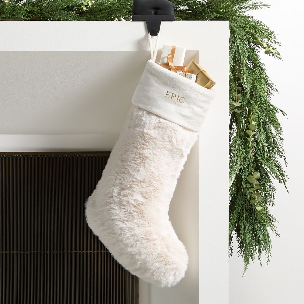 Faux Fur Christmas Stockings