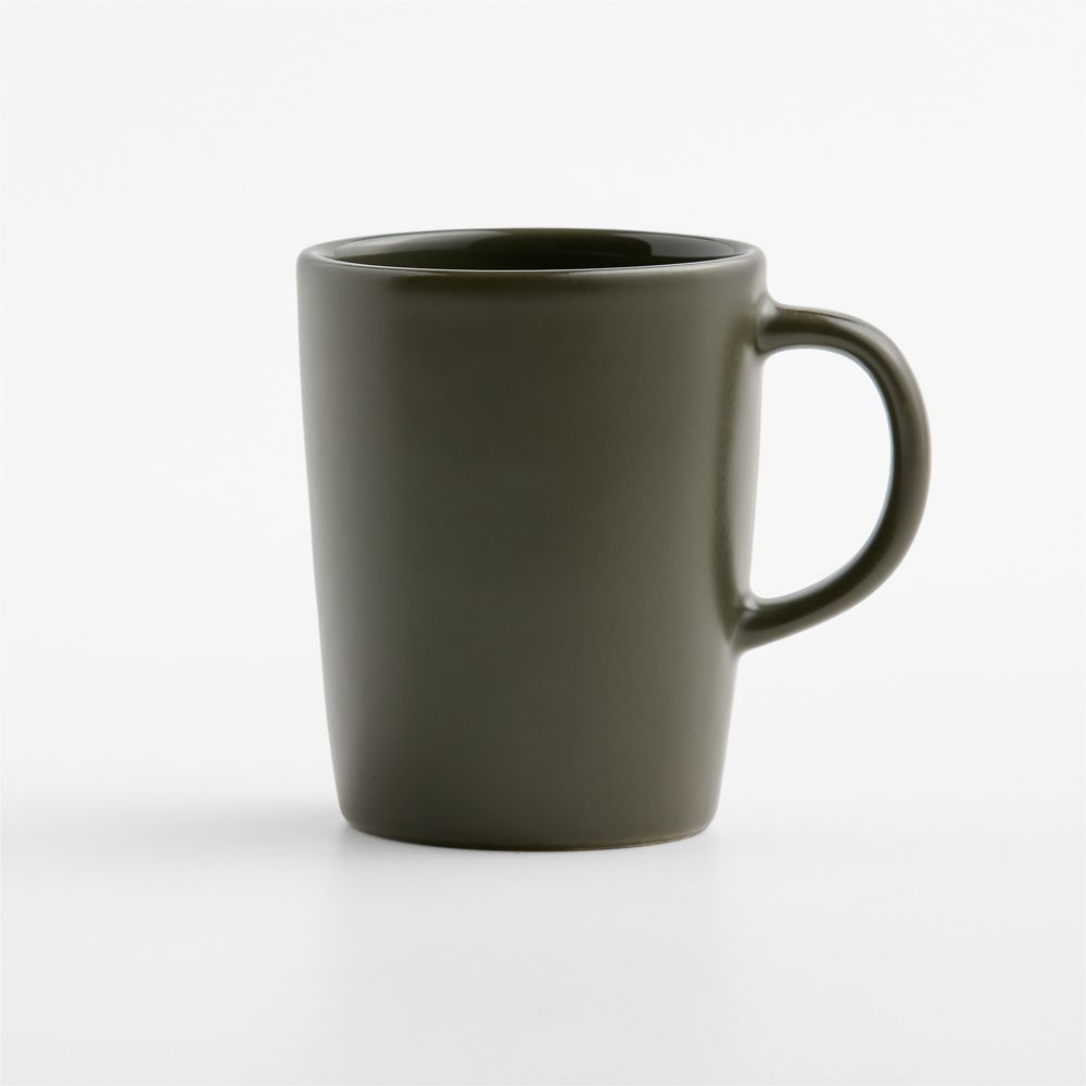 Hudson 15-oz. Burnt Green Stoneware Mug