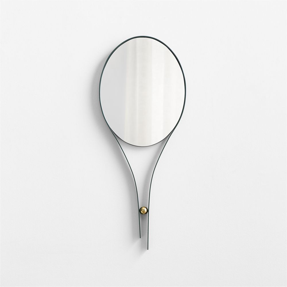Ribbon Racket 11" Wall Mirror by Venus Williams