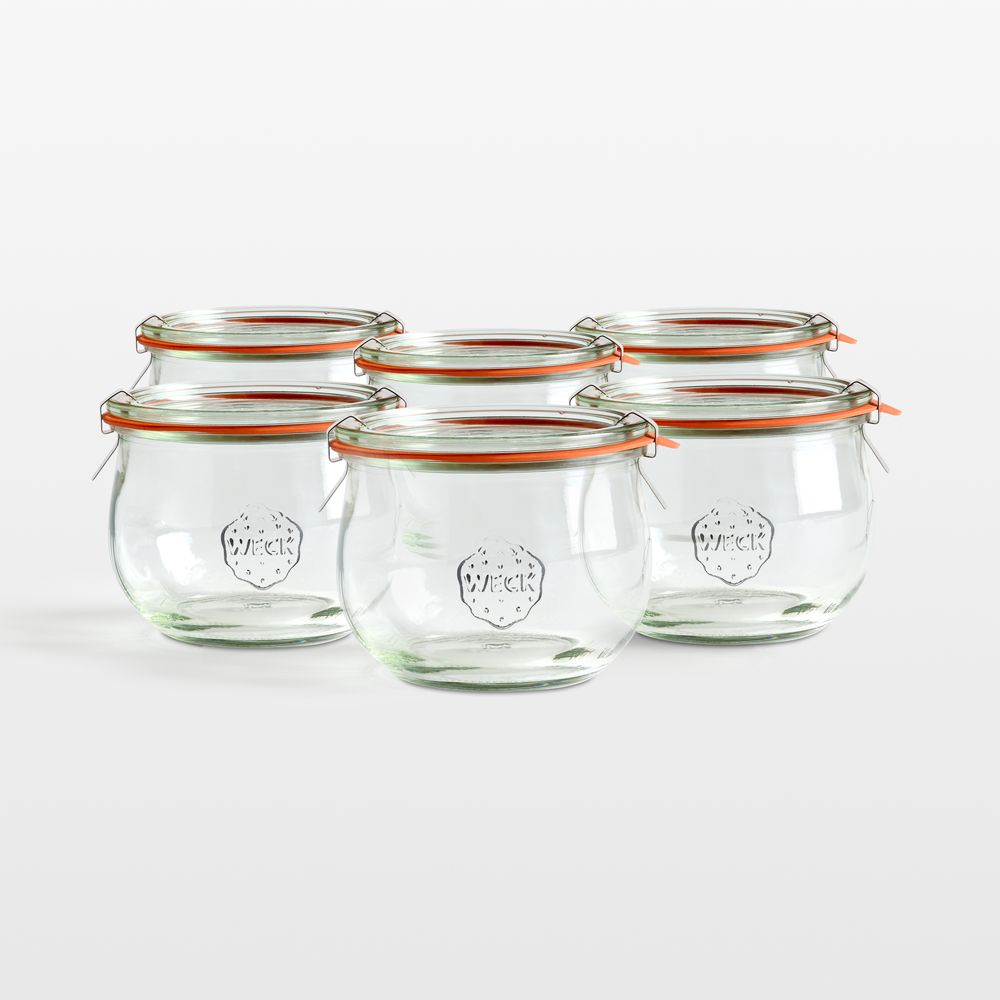 Weck 19.6-Oz. Tulip Canning Jar, Set of 6
