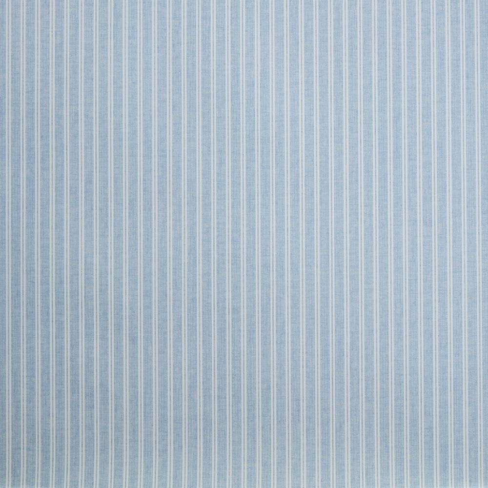 Vivienne Blue Ticking Stripe Wallpaper