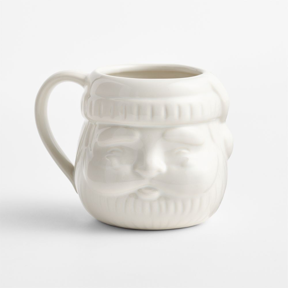 Embossed Santa Ceramic 17-oz. Mug