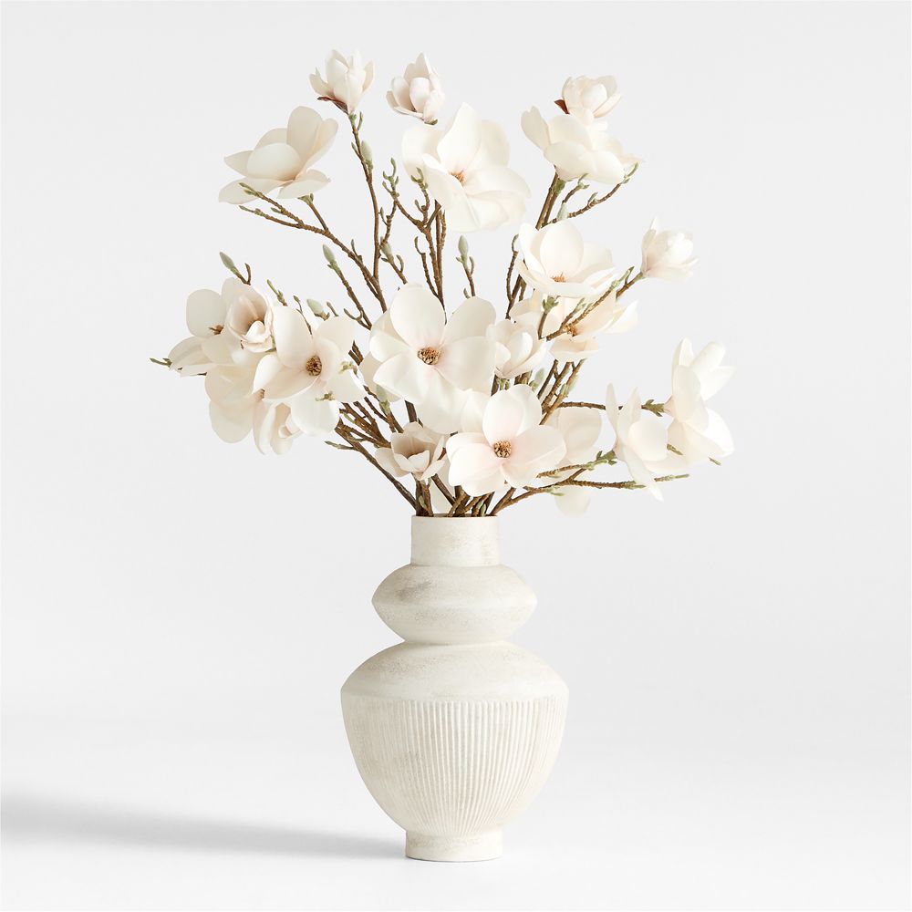 Faux Blooming Magnolia Stem 41" by Abigail Ahern
